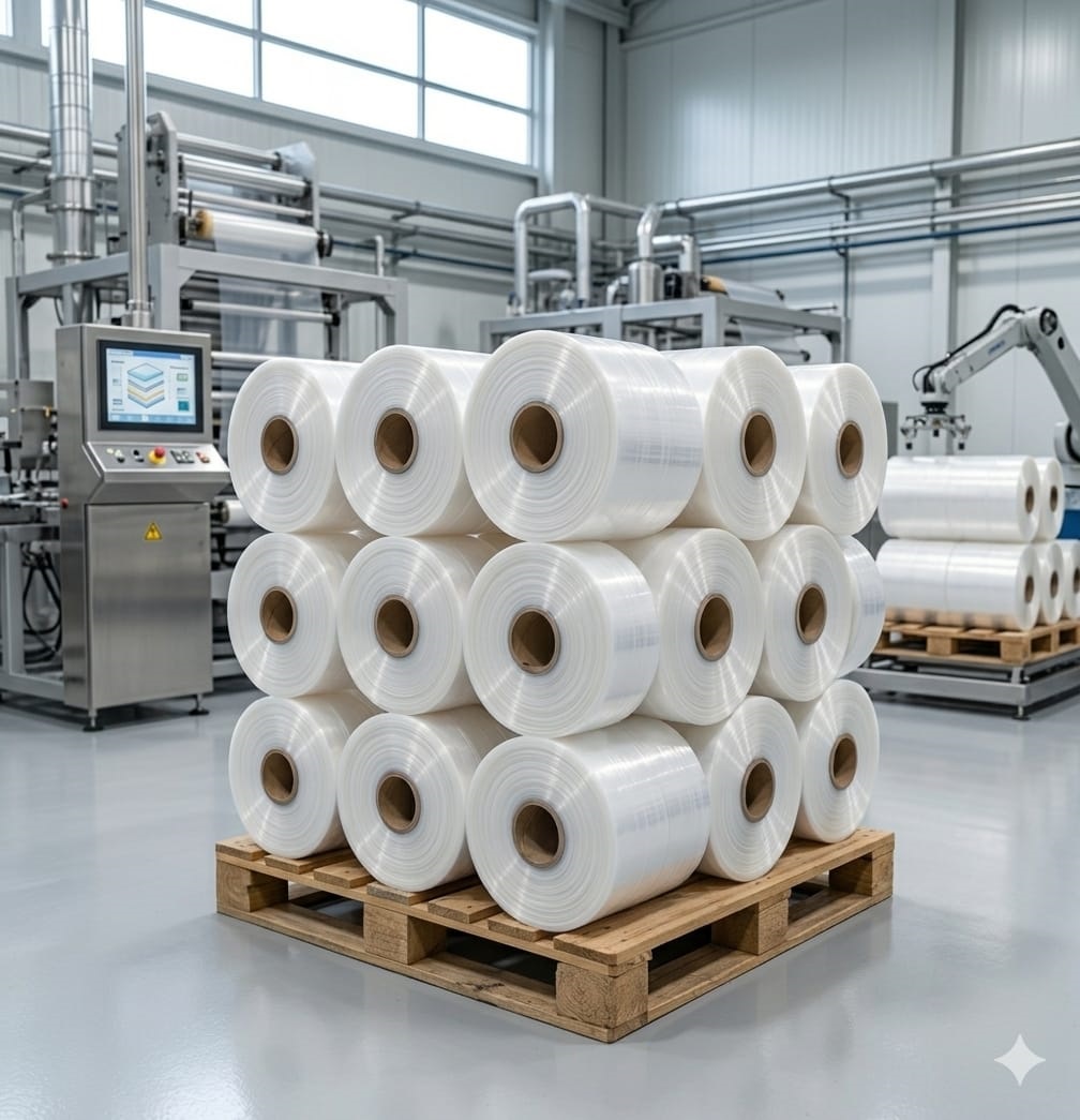 19 cm dar naylon rulo ambalaj